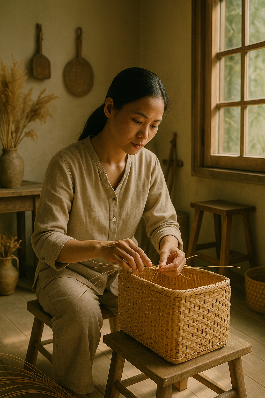 OwlHarmony Artisan Basket Weaving