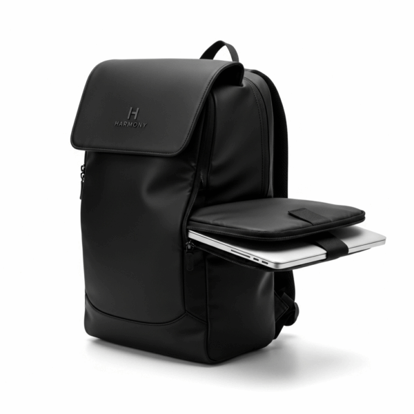harmony explorer travel backpack – durable water resistant adventure bag with laptop compartment
